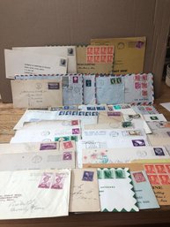 Vintage Envelopes, Local And Across Seas.  L60