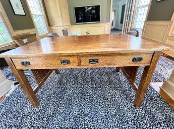 Stickley Spindle Library Desk