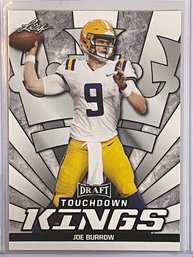 2020 Leaf Draft Touchdown Kings Joe Burrow Rookie Card #85