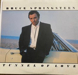 Bruce Springsteen - Tunnel Of Love Original Vinyl LP W/ Lyric Sleeve (C 40999) VG Condition