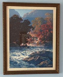 'Misty Morning' Print By Maxfield Parrish (N)