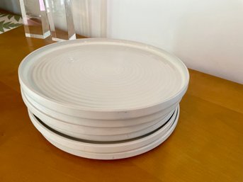 Set Of Six Hawkins New York Dinner Plates