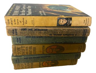 Collection Of 6 Tom Swift Books