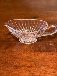 Glass Gravy Boat