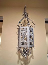 Hanging Metal Candle Holder