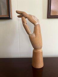 Articulated Wooden Hand