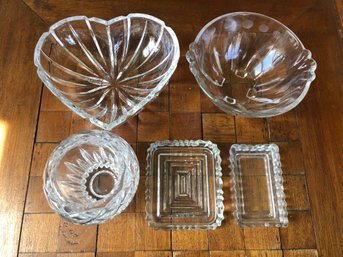 Mixed Lot Of Vintage Glass