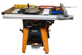 RIGID 10' Cast Iron Table Saw And More!!