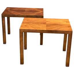 Lane Walnut End Tables - Style Number 1339 - Mid Century Modern