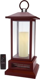 (2 Of 2) Fantastic Brand New $169  DURAFLAME Lantern / Heater With Remote - Bronze Finish - New In Box !