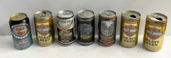 7 Vintage Harley Davidson Beer Cans From The 90s