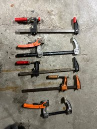 Lot Of 5 Assorted Clamps