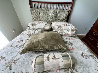 Waverly Fabric Queen Sized Bed Linens