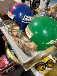Two Rawlings Football Helmets