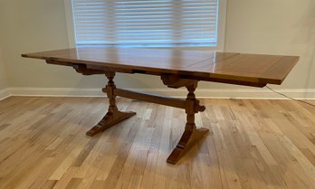 Solid Wood Draw Leaf Refectory Table