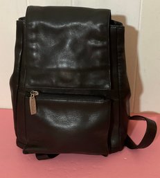 Hobo International Black Leather Backpack Handbag