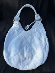 Fendi White Leather Handbag