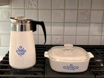 Two Pieces Of Vintage Corningware