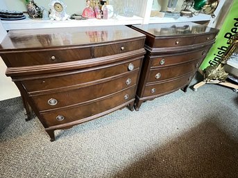 Pair Of 4 Drawer Dressers