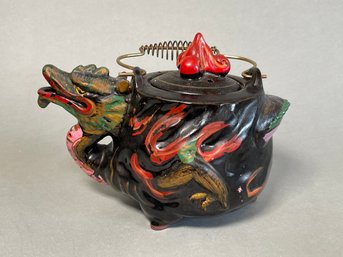 Vintage Royal Dragon Betsons Porcelain Hand Painted Japan Tea Pot