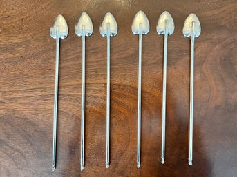 Iced Tea Straw Spoons (set Of 6)