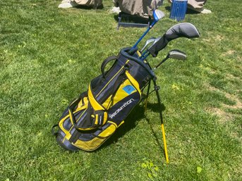 Youth Golf Clubs, Right Handed With Bag