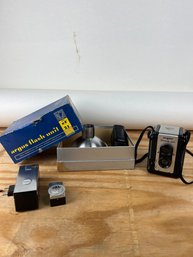 Vintage Argus Film Camera & Flash Unit With Box