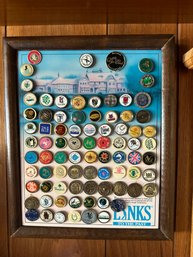Collecton O F Golf Ball Markers 'Links To The Past'