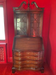 Classic Vintage Mahogany Secretary Desk