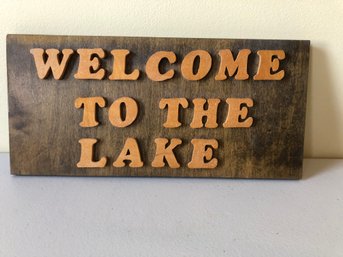 Handmade Wooden Sign