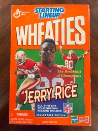 1999 Hasbro Wheaties Starting Lineup Jerry Rice