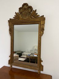 Vintage Neoclassical Gold Gilt Mirror