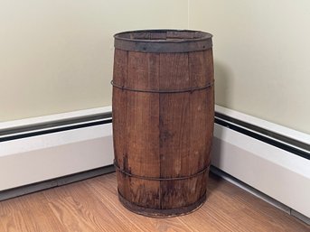 A Wooden Barrel