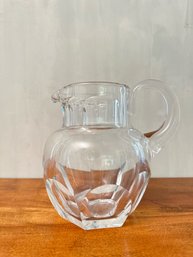 A Baccarat Crystal Pitcher