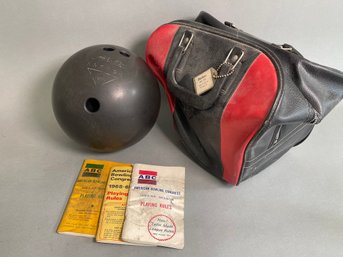 Vintage Amflite Bowling Ball