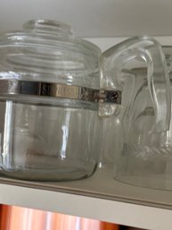Group Of Miscellaneous Glassware - Two Shelves