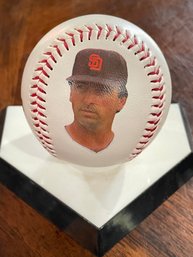 Limited Edition Photo Ball Of Jack Clark