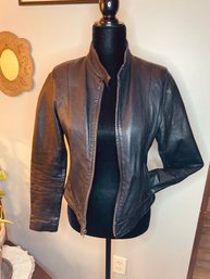 Vintage SOLO NY Broken In Leather Jacket-medium