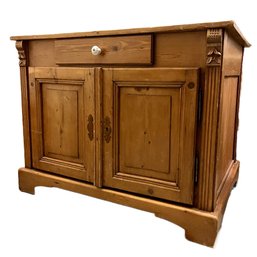 A Lillian August Pine Cabinet