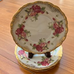 Vintage 1950's Luncheon Plates 4