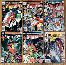 Marvel Comics Lot Of 6 Spider Woman Comics, Including Issue 1