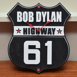 Bob Dylan Highway 61 Styrofoam Clock