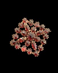 Antique Garnet Brooch