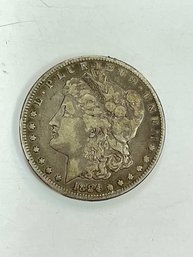 1884 Morgan Silver Dollar, Philadelphia