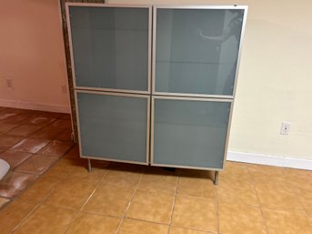 Silver Display Cabinet