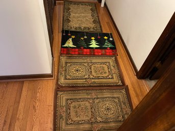 Group Of 4 Assorted Small Rugs