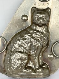 Cat Chocolate Mold #4057 W/ 3 Clips-PLEASE SEE ALL PICS FOR DETAILS