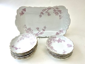 Austrian Fine Bone China Platter & Bowls