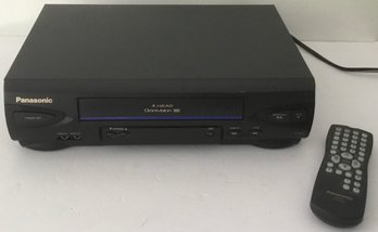 Panasonic Omni Vision #PV-V4022A 4 Head VHS, Remote