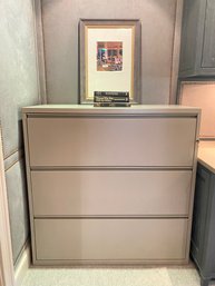 File  Cabinet With Three Drawers